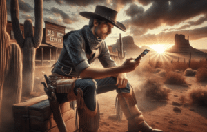 Épica del oeste en tu móvil