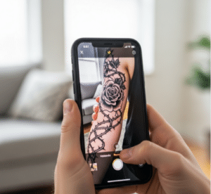Prueba Tatuajes Virtualmente Antes de Decidirte