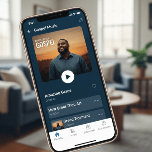Aplicación para Escuchar Música Gospel en tu Móvil