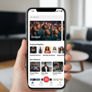 Aplicación para disfrutar música gospel en cualquier lugar