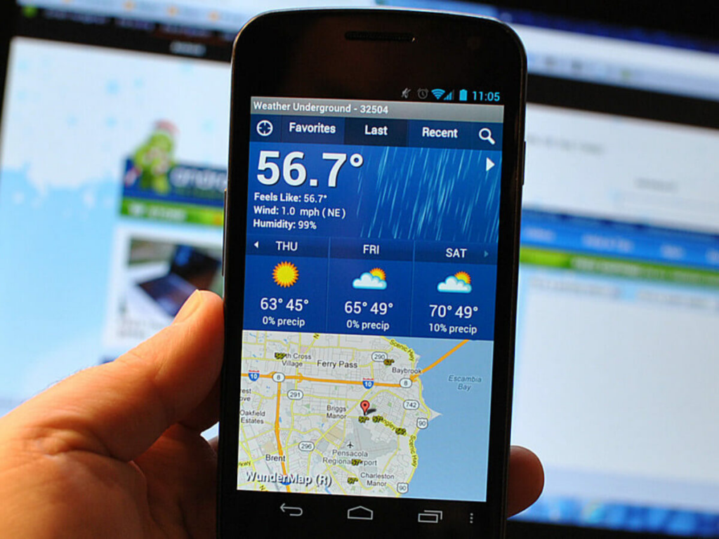 Organiza tu día con este preciso app del clima
